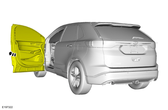 Ford Fusion. Door Latch Lubrication. General Procedures