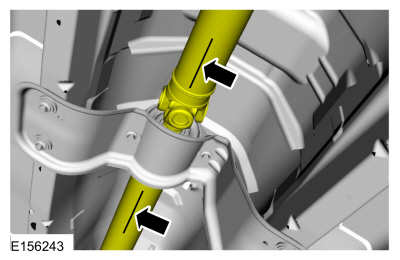Ford Fusion. Driveshaft Angle Measurement. General Procedures