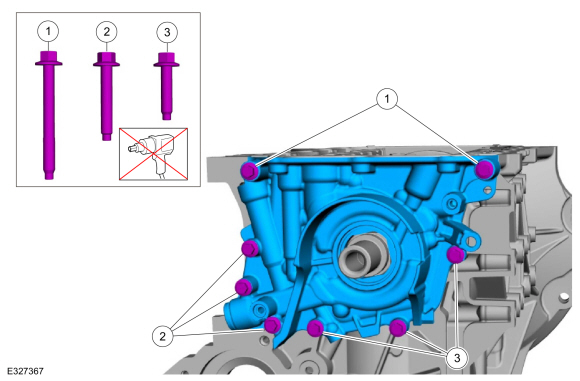 Ford Fusion. Engine. Assembly