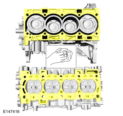 Ford Fusion. Engine. Assembly