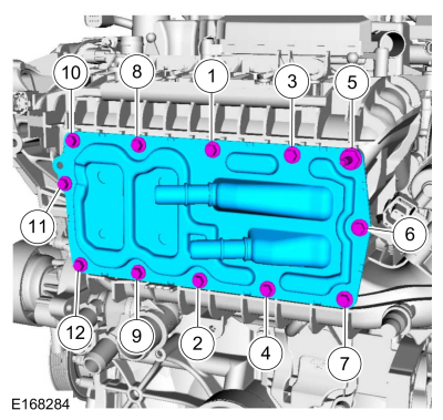Ford Fusion. Engine. Assembly