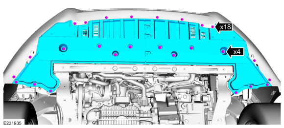 Ford Fusion. Engine Cooling System Draining, Vacuum Filling and Bleeding. General Procedures