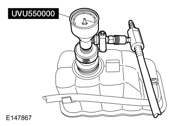 Ford Fusion. Engine Cooling System Draining, Vacuum Filling and Bleeding. General Procedures