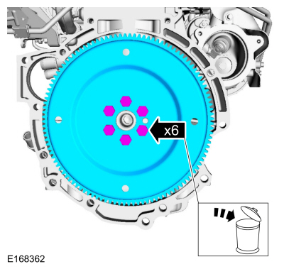 Ford Fusion. Engine. Disassembly