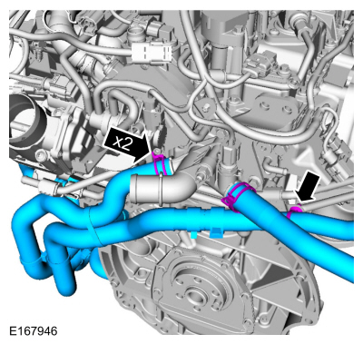 Ford Fusion. Engine. Disassembly