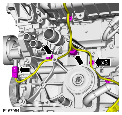 Ford Fusion. Engine. Disassembly