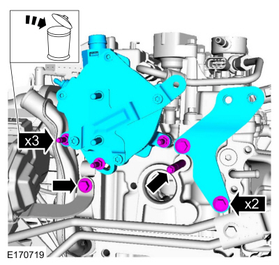 Ford Fusion. Engine. Disassembly