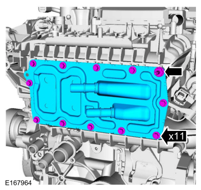 Ford Fusion. Engine. Disassembly