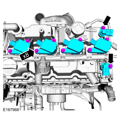 Ford Fusion. Engine. Disassembly