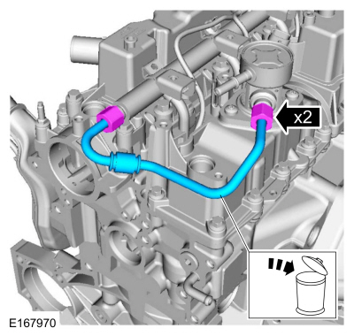 Ford Fusion. Engine. Disassembly