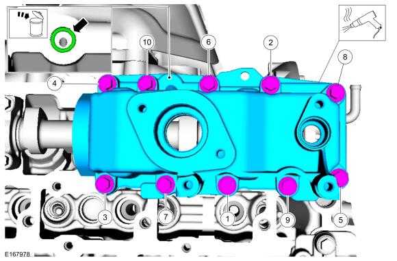 Ford Fusion. Engine. Disassembly