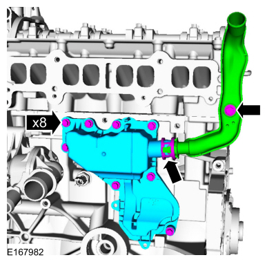 Ford Fusion. Engine. Disassembly