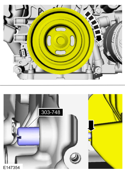 Ford Fusion. Engine. Disassembly