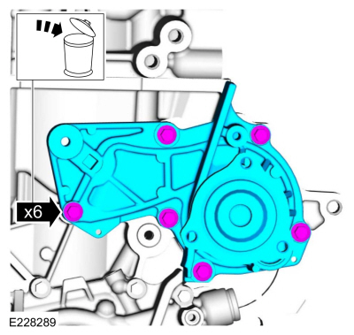 Ford Fusion. Engine. Disassembly