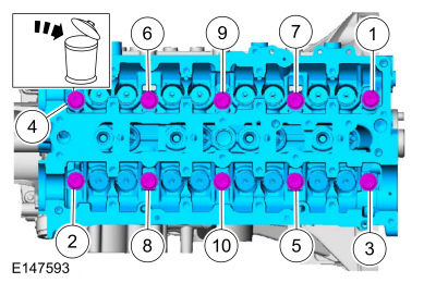 Ford Fusion. Engine. Disassembly