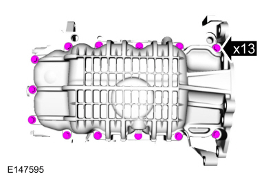 Ford Fusion. Engine. Disassembly