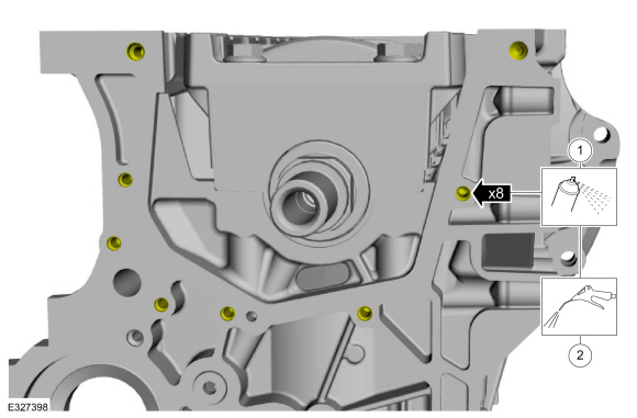 Ford Fusion. Engine. Disassembly