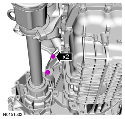 Ford Fusion. Engine. Installation