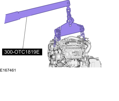 Ford Fusion. Engine. Installation