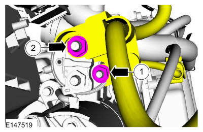 Ford Fusion. Engine. Installation