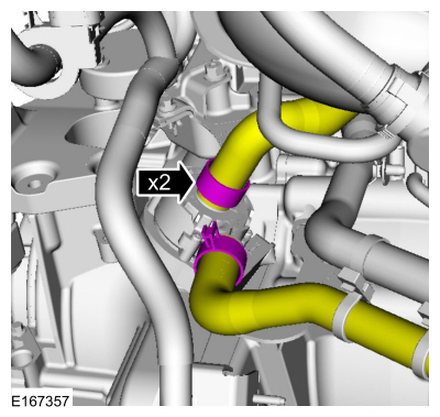 Ford Fusion. Engine. Installation