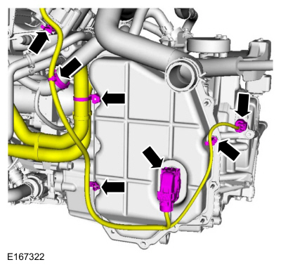 Ford Fusion. Engine. Installation