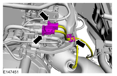 Ford Fusion. Engine. Installation