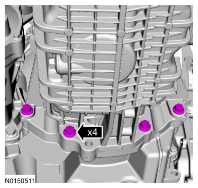 Ford Fusion. Engine. Installation