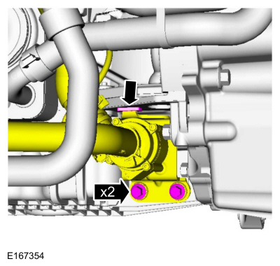 Ford Fusion. Engine. Installation