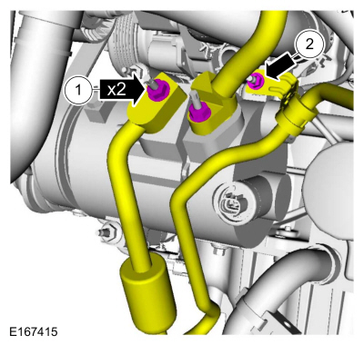 Ford Fusion. Engine. Installation