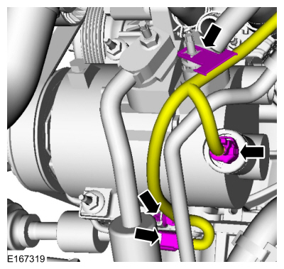 Ford Fusion. Engine. Installation