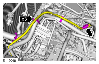 Ford Fusion. Engine. Installation