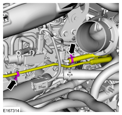 Ford Fusion. Engine. Installation