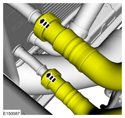 Ford Fusion. Engine. Installation