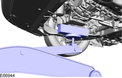 Ford Fusion. Engine Mount. Removal and Installation