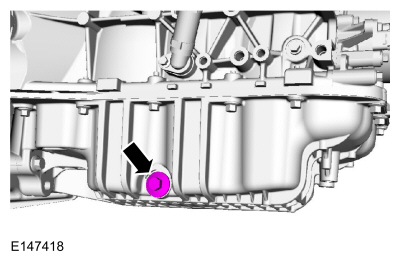 Ford Fusion. Engine. Removal