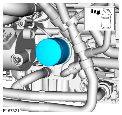 Ford Fusion. Engine. Removal