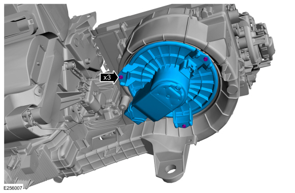 Ford Fusion. Evaporator. Removal and Installation