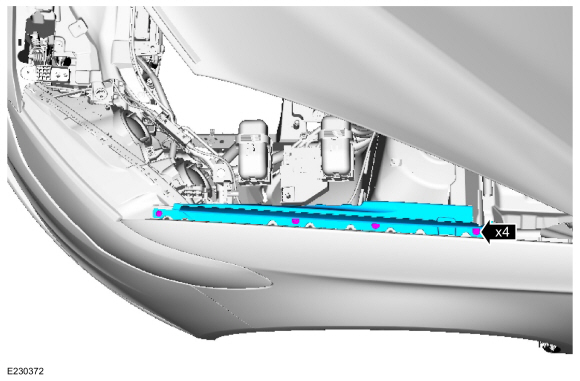 Ford Fusion. Fender. Removal and Installation