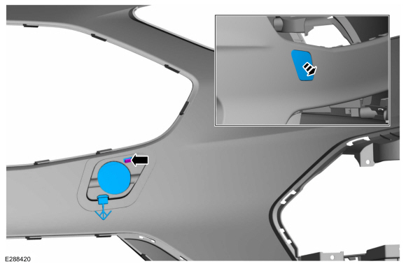 Ford Fusion. Front Bumper Cover. Disassembly and Assembly