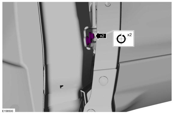 Ford Fusion. Front Door Alignment. General Procedures