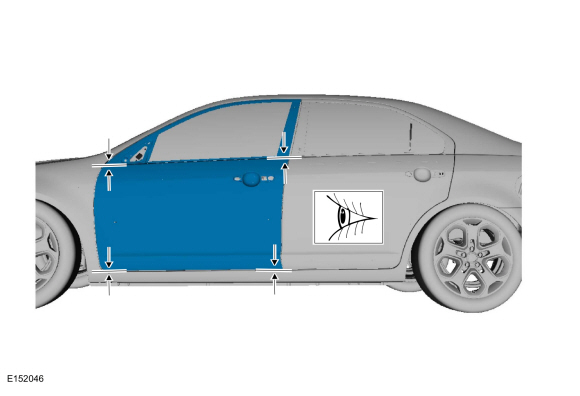 Ford Fusion. Front Door Skin Panel. Removal and Installation