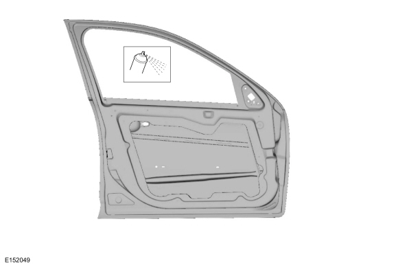 Ford Fusion. Front Door Skin Panel. Removal and Installation