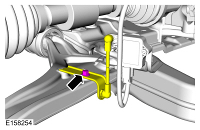 Ford Fusion. Front Halfshaft LH. Removal and Installation