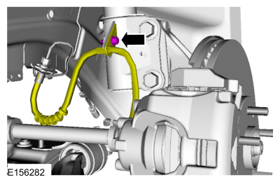 Ford Fusion. Front Halfshaft LH. Removal and Installation