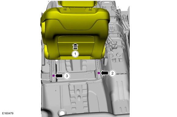 Ford Fusion. Front Seat. Removal and Installation