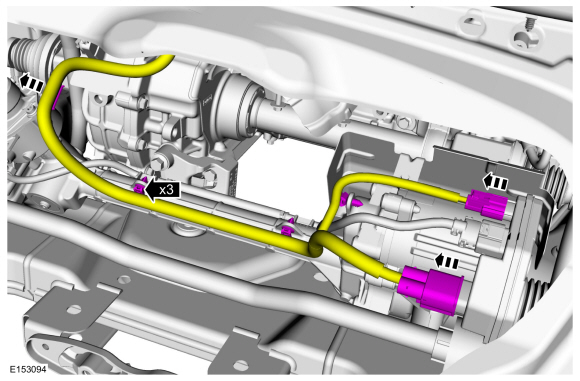 Ford Fusion. Front Subframe - 1.5L EcoBoost (118kW/160PS) – I4/2.0L EcoBoost (184kW/250PS) – MI4/2.5L Duratec (125kW/170PS). Removal and Installation