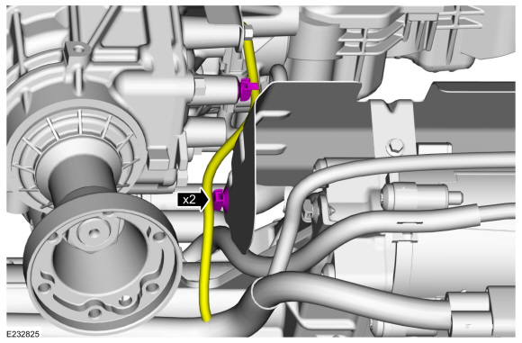 Ford Fusion. Front Subframe - 2.7L EcoBoost (238kW/324PS). Removal and Installation