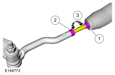 Ford Fusion. Front Toe Adjustment. General Procedures