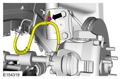 Ford Fusion. Front Wheel Bearing and Wheel Hub. Removal and Installation